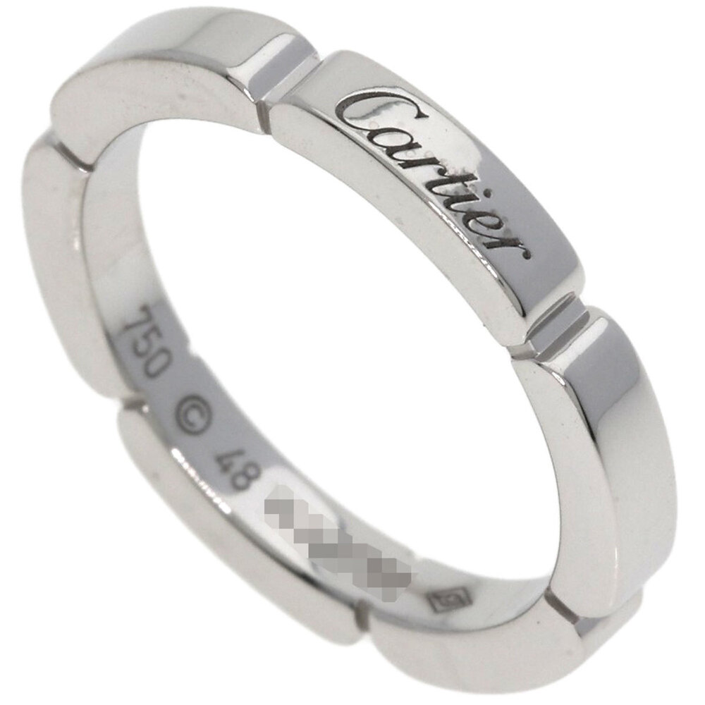 CARTIER Authentic 18k Silver Ring #48